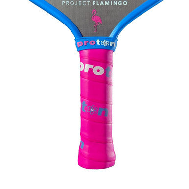 Proton Series Three Project Flamingo 13mm Elongated Pickleball Paddle