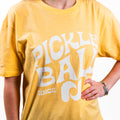 Heritage Pickle-ball Groovy Front Logo T-Shirt - Unisex
