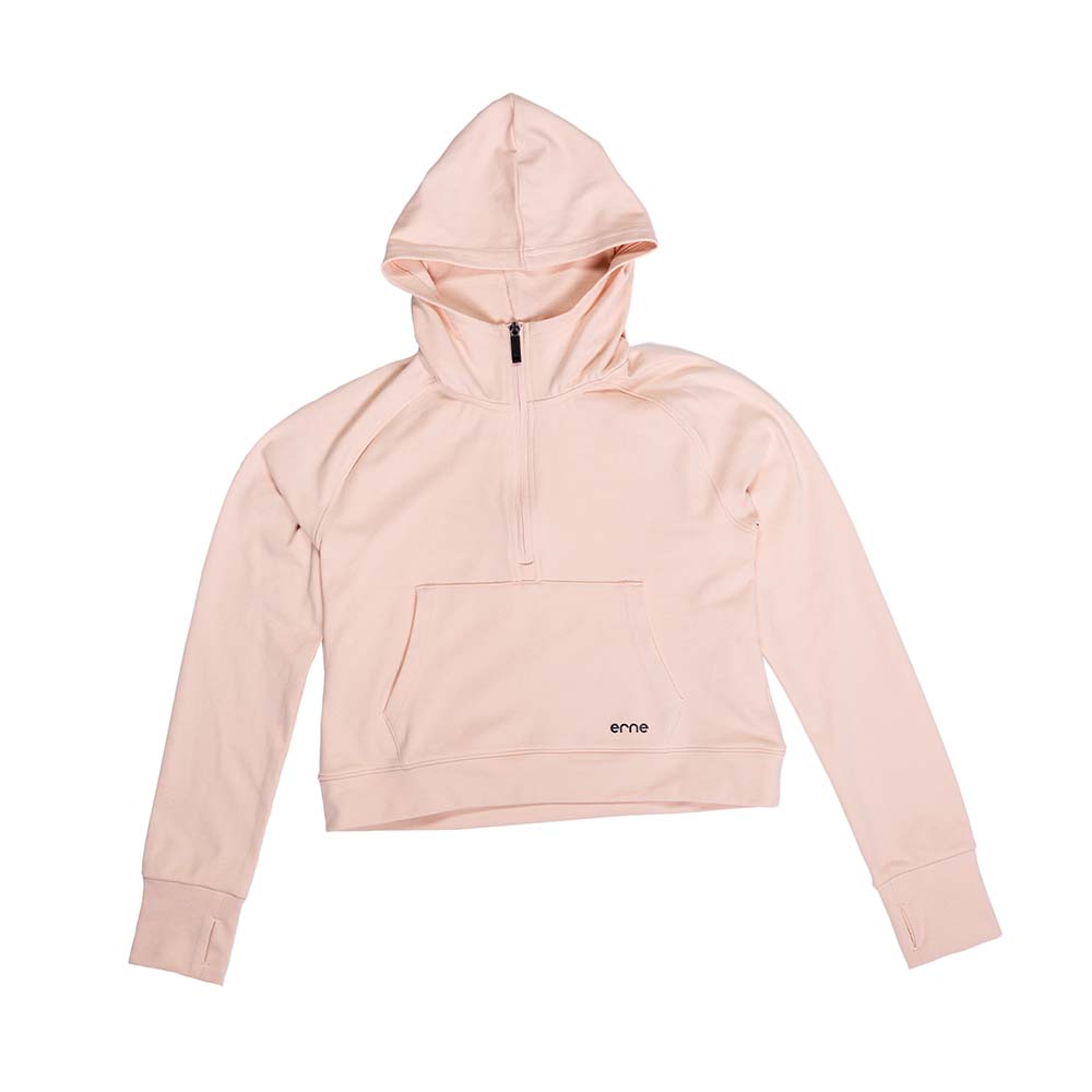 The Malibu Cropped Hooded Pullover - Women's