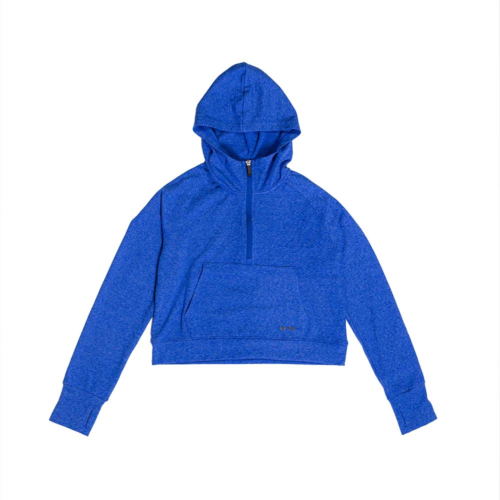 The Malibu Cropped Hooded Pullover - Women's