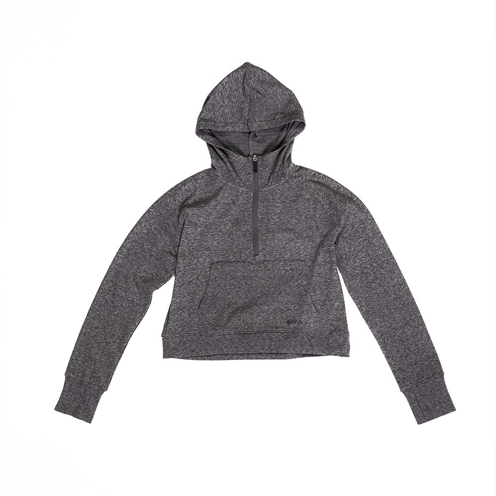 The Malibu Cropped Hooded Pullover - Women's