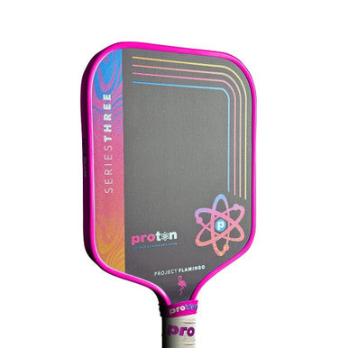 Proton Series Three Project Flamingo 13mm Widebody Pickleball Paddle