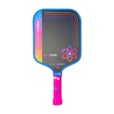 Proton Series Three Project Flamingo 13mm Widebody Pickleball Paddle