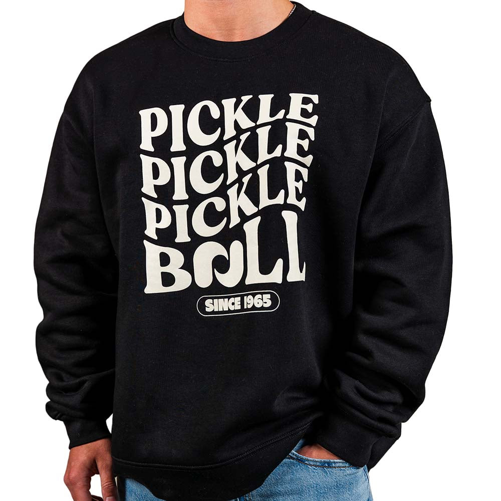 Heritage Pickle Pickle Pickle-ball Crewneck Sweatshirt - Unisex