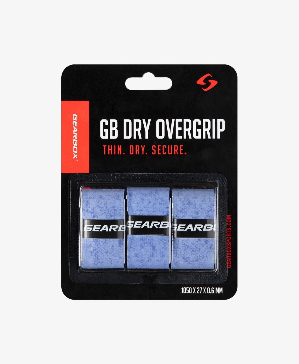 Gearbox Dry Overwrap Grip - Blue