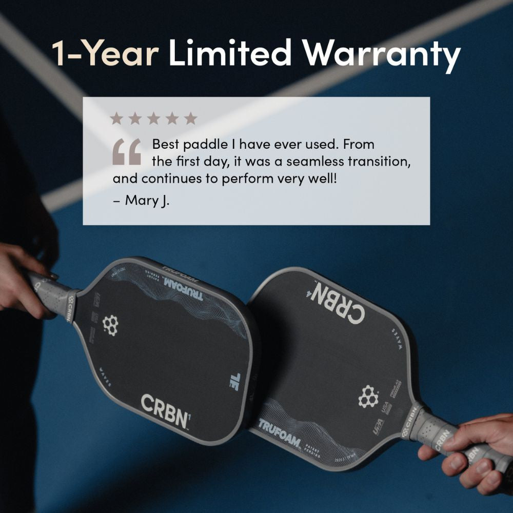 CRBN TruFoam Waves 2 Square Pickleball Paddle