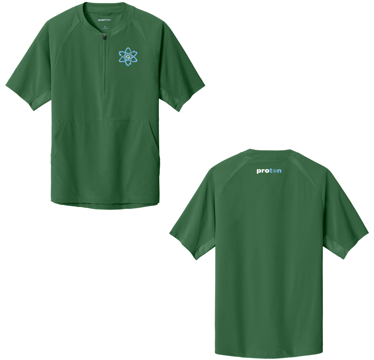 Atom 1/2-Zip Short Sleeve Wind Breaker