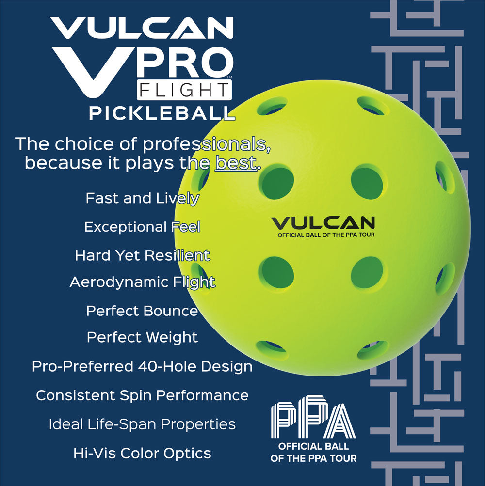 Vulcan VPRO Flight Outdoor Pickleball Specs