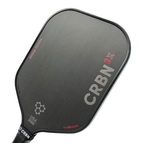CRBN-2X Power Series Paddle available in a 14 or 16 millimeter thick core option. Middleweight with small perforated grip