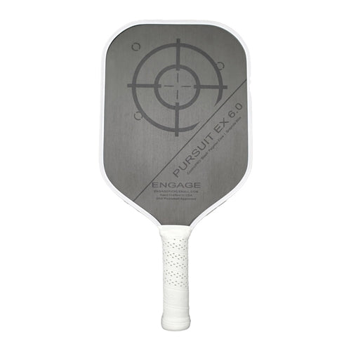 Pursuit EX 6.0 Paddle by Engage Pickleball available in colors Black Stealth, Jesse Irvine Pink and White