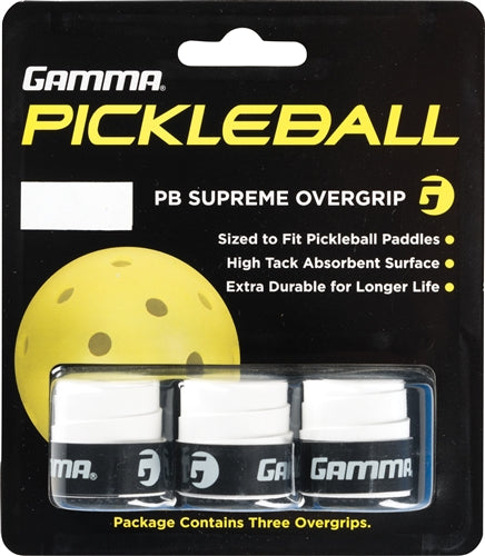 High Tack Pickleball Grip, moisture absorbent.  Chosse from black, white, or neon or fashion mix