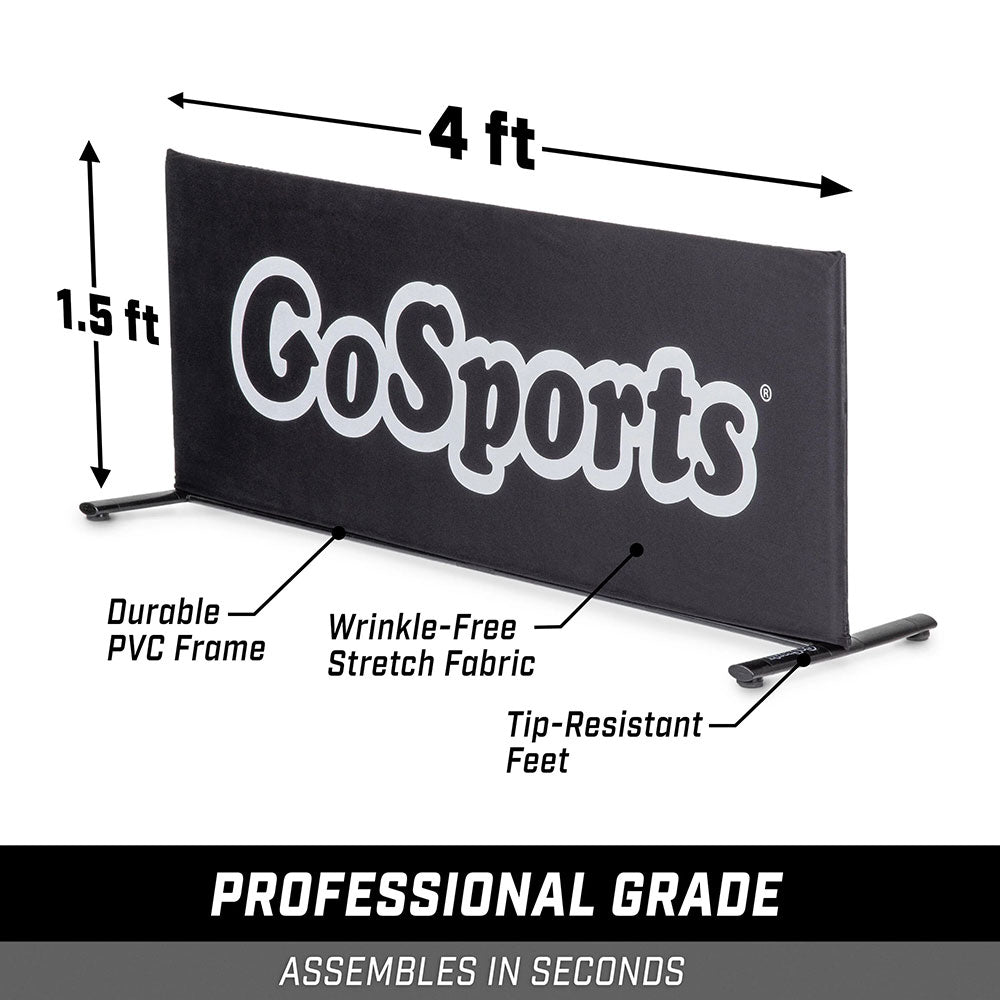 GoSports Pickleball Barrier - 3-Pack