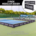GoSports Pickleball Barrier - 3-Pack