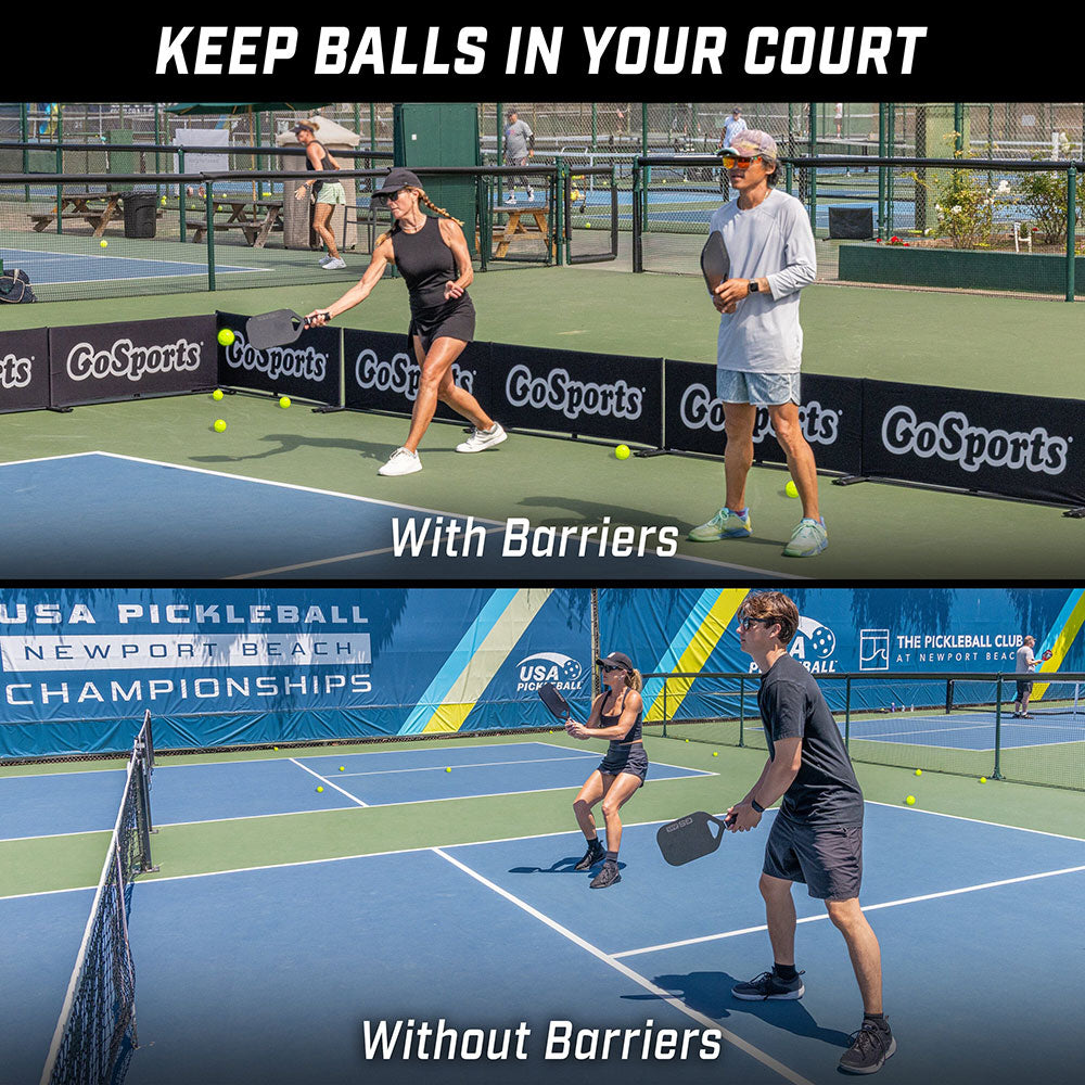 GoSports Pickleball Barrier - 3-Pack