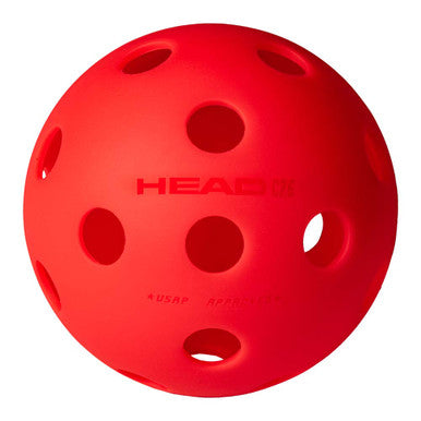 HEAD Championship 26 Indoor Pickleballs - Hot Lava - Close-up