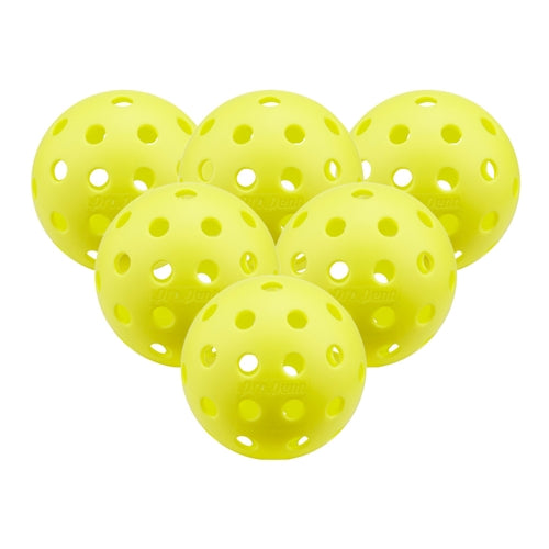 HEAD Pro Penn 40 Outdoor Pickleball in optic yellow featuring a Pro Penn logo
