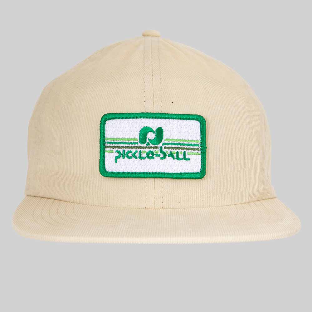 Heritage Pickle-ball Rectangle Patch Corduroy Hat