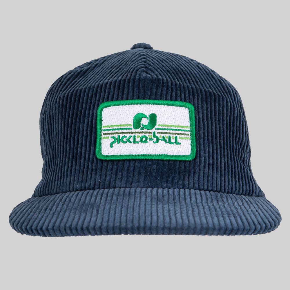 Heritage Pickle-ball Rectangle Patch Vintage Corduroy Hat