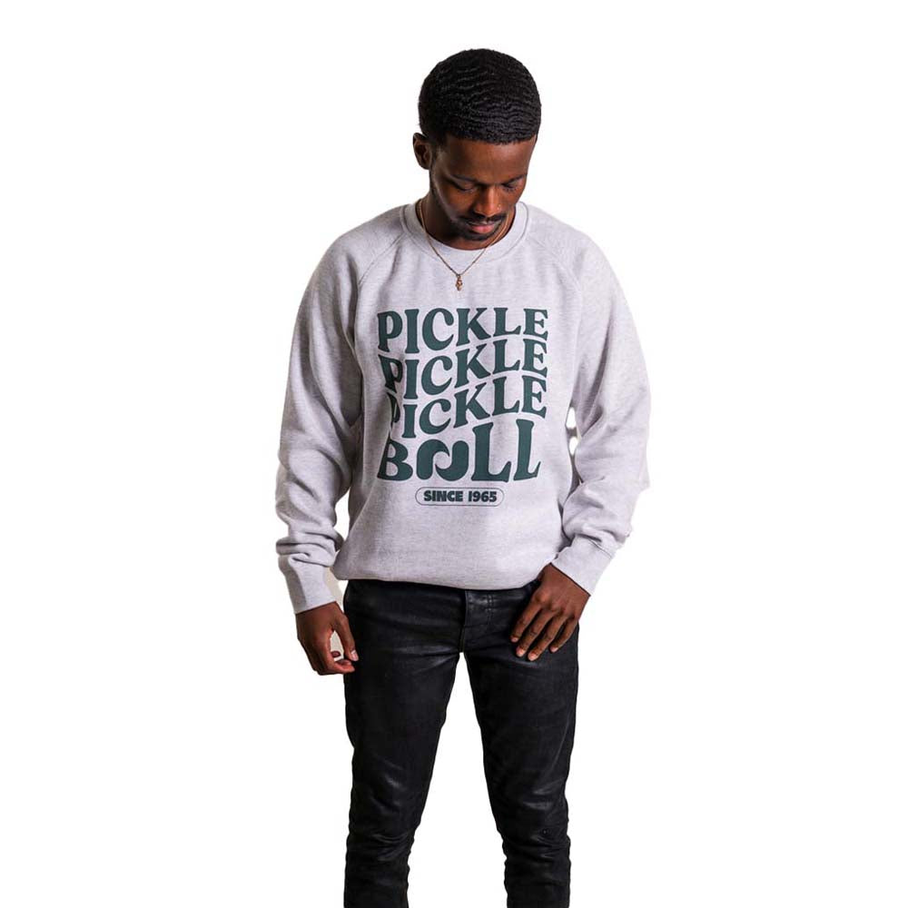 Heritage Pickle Pickle Pickle-ball Crewneck Sweatshirt - Unisex