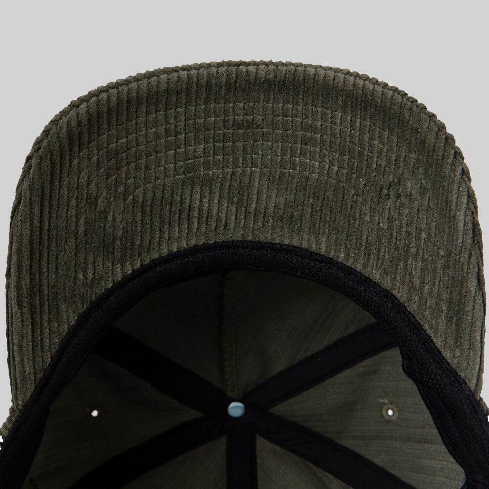 Heritage Pickle-ball Circle Patch Vintage Corduroy Hat
