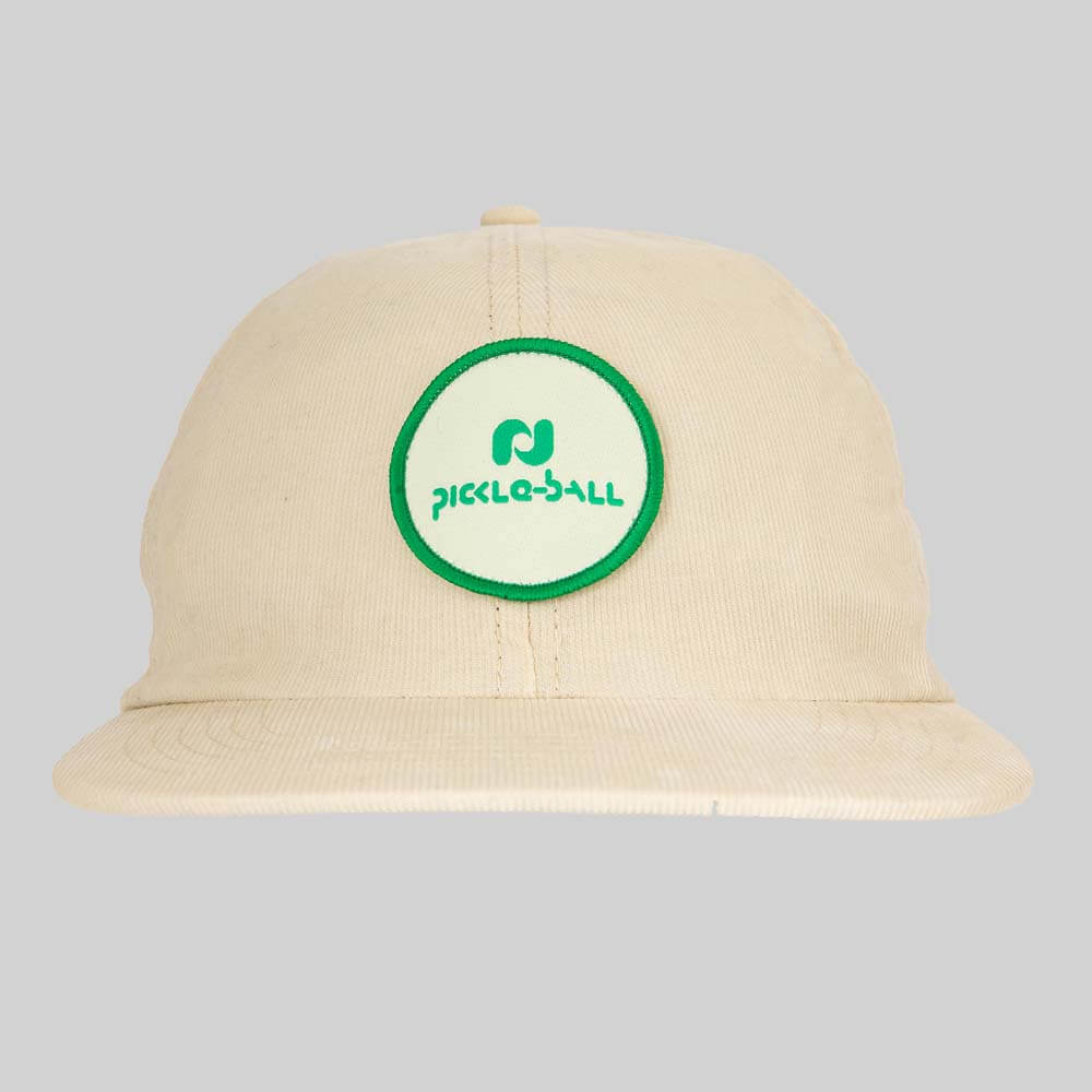 Heritage Pickle-ball Circle Patch Corduroy Hat