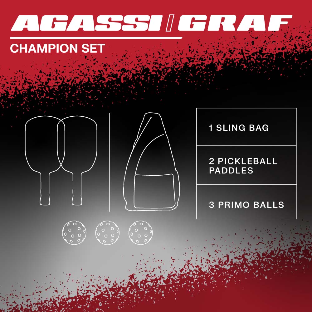 JOOLA Agassi / Graf Champion Pickleball Set