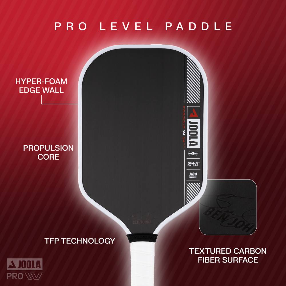 JOOLA Ben Johns Perseus Pro IV 14mm Pickleball Paddle