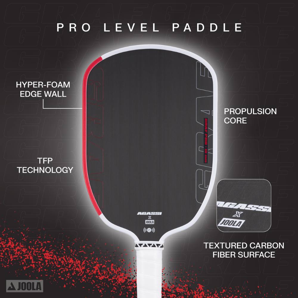 JOOLA Steffi Graf Pro 16mm Pickleball Paddle