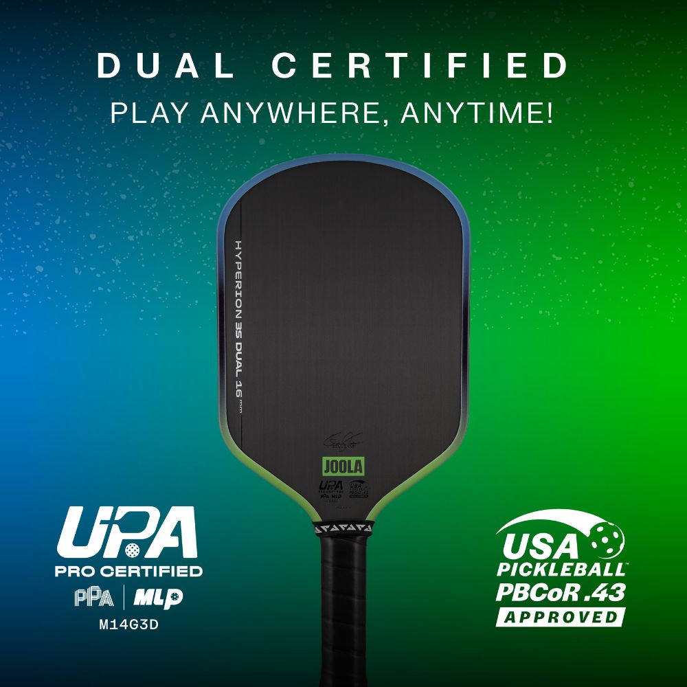 JOOLA Hyperion Pro 3S Dual 16mm Pickleball Paddle