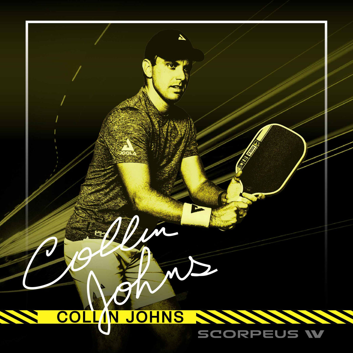 JOOLA Collin Johns Scorpeus Pro IV 16mm Pickleball Paddle