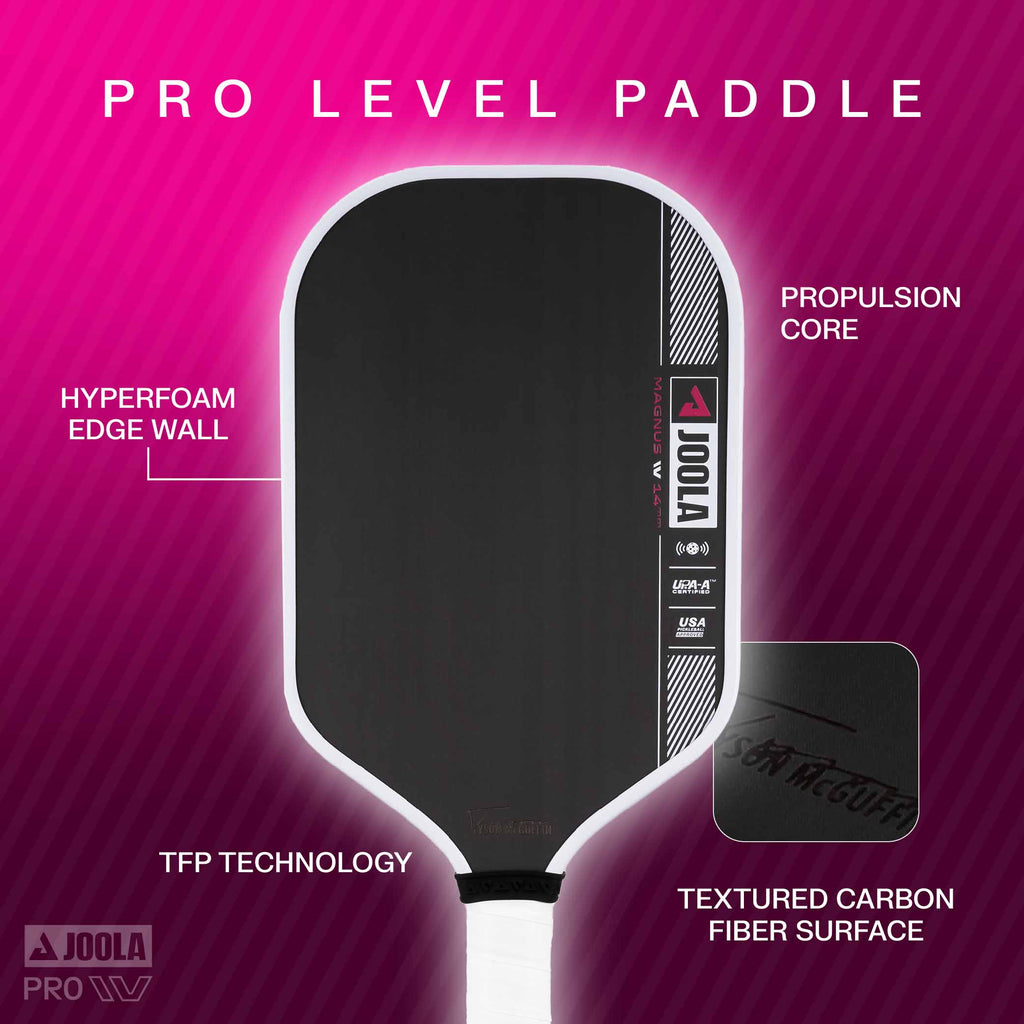 JOOLA Tyson McGuffin Magnus Pro IV 14mm Pickleball Paddle