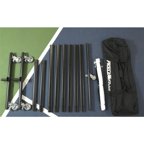 Picklenet Deluxe features heavier frame and wheels to easily move net. Includes frame, net and storage bag with wheels