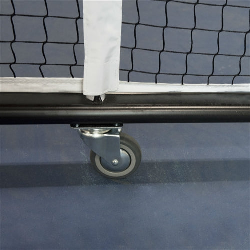 Picklenet Deluxe features heavier frame and wheels to easily move net. Includes frame, net and storage bag with wheels