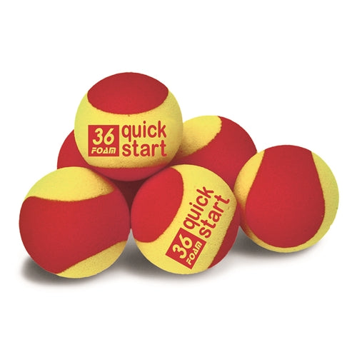 Quick Start 36 Foam Balls, package of six