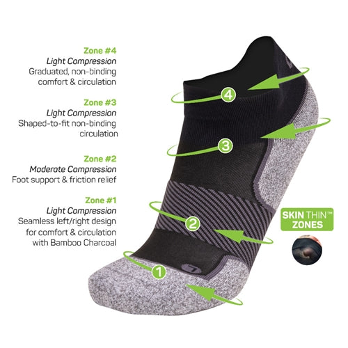 OS1st Pickleball No Show Sock in a variety of colors