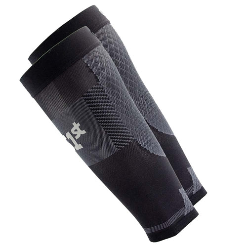OS1st TA6 Thin Air Performance Calf Sleeve is available in Aqua, Black, Gray, Lavender, Light Pink, Steel Blue, and White, sizes S-XL.
