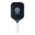 Katanashot XL Paddle by Oneshot Pickleball featuring a black carbon face and white logo, edge guard, and grip