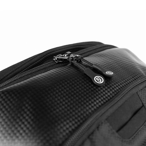 The OneShot Pro Pickleball Bacpack 2.0 offers multiple compartments, including a ventilated compartment for clothing or shoes.