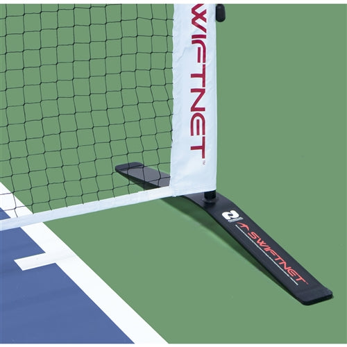 SwiftNet 2.1 Portable Pickleball Net, strong and lightweight. Includes carrying bag.