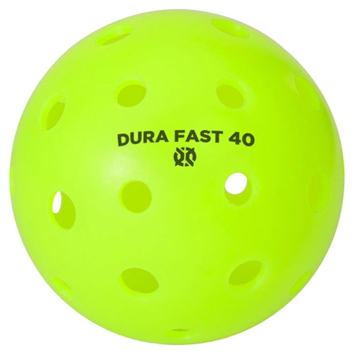 The Dura Outdoor ball is available in three colors: yellow, neon and orange