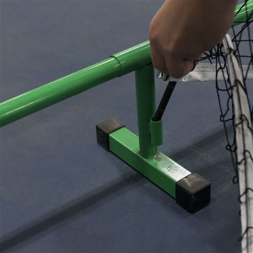 3.0 Tournament Net, regulation size with power-coated frame, net and handy carrying bag.