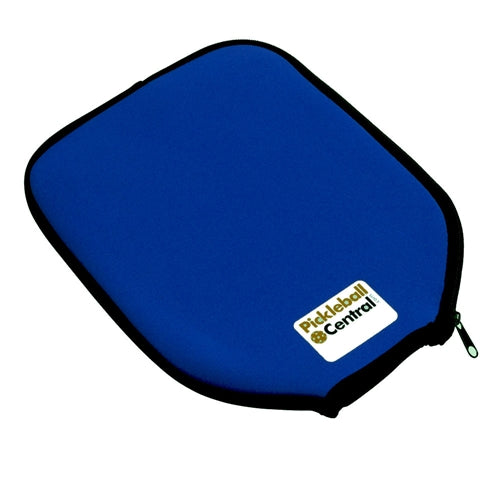 Neoprene Paddle Cover 2.0 comes in blue or gray with zipper closure.
