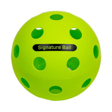 Front view of The Signature Giant Pickleball.