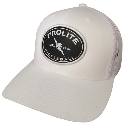 Sleek Legacy PROLITE trucker-style hat with brand patch logo on the front, available in 5 colors