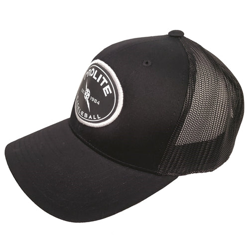 Sleek Legacy PROLITE trucker-style hat with brand patch logo on the front, available in 5 colors