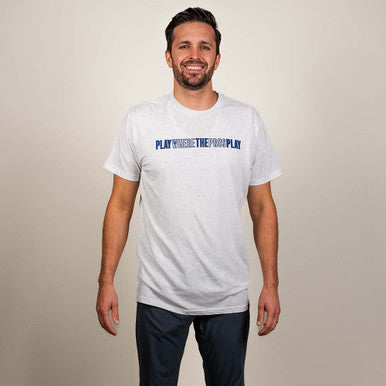 Front view of the PPA Pros Comfy T-Shirt - Unisex - White
