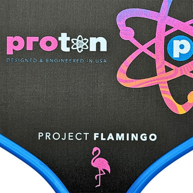 Proton Series Three Project Flamingo 15mm Elongated Pickleball Paddle