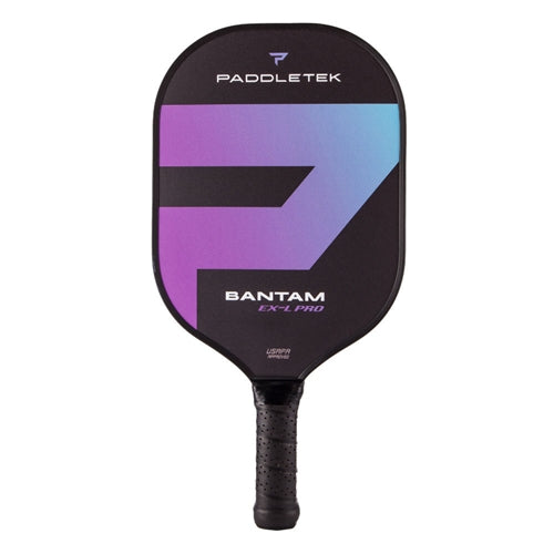 Bantam EX-L Pro, choose from two grip sizes in aqua, blue red, pink.