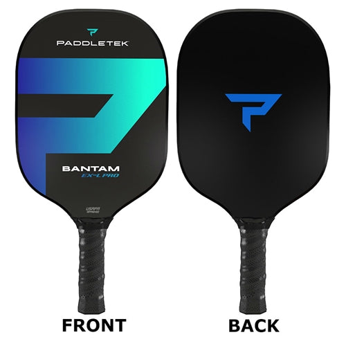 Bantam EX-L Pro, choose from two grip sizes in aqua, blue red, pink.