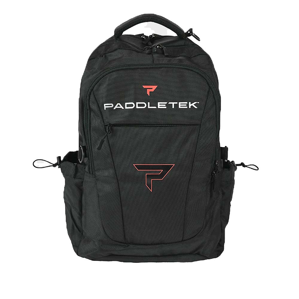 Front view of Paddletek Sport Pickleball Backpack in Red.